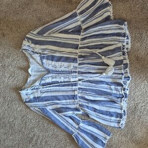 Tribal Jeans Boho Top